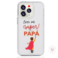 Funda Personalizada con Frase Super Papa