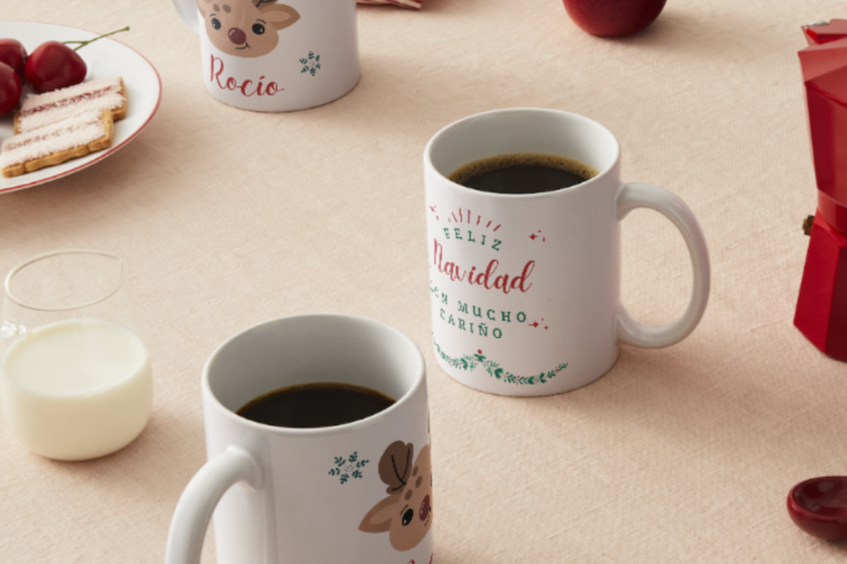tazas personalizadas con foto- navidad