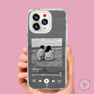 Funda Personalizada con Foto Diseño San Valentín Canción