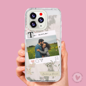Funda Personalizada con Foto Diseño San Valentín Te Amo