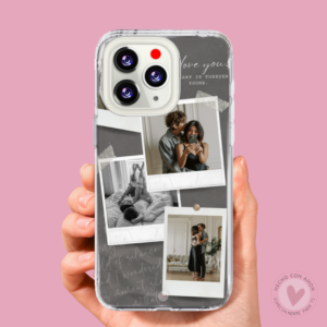 Funda Personalizada con Foto Diseño San Valentín Love You Carta