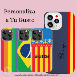 Funda Personalizada Diseño Bandera Personaliza con tu foto A tu gusto