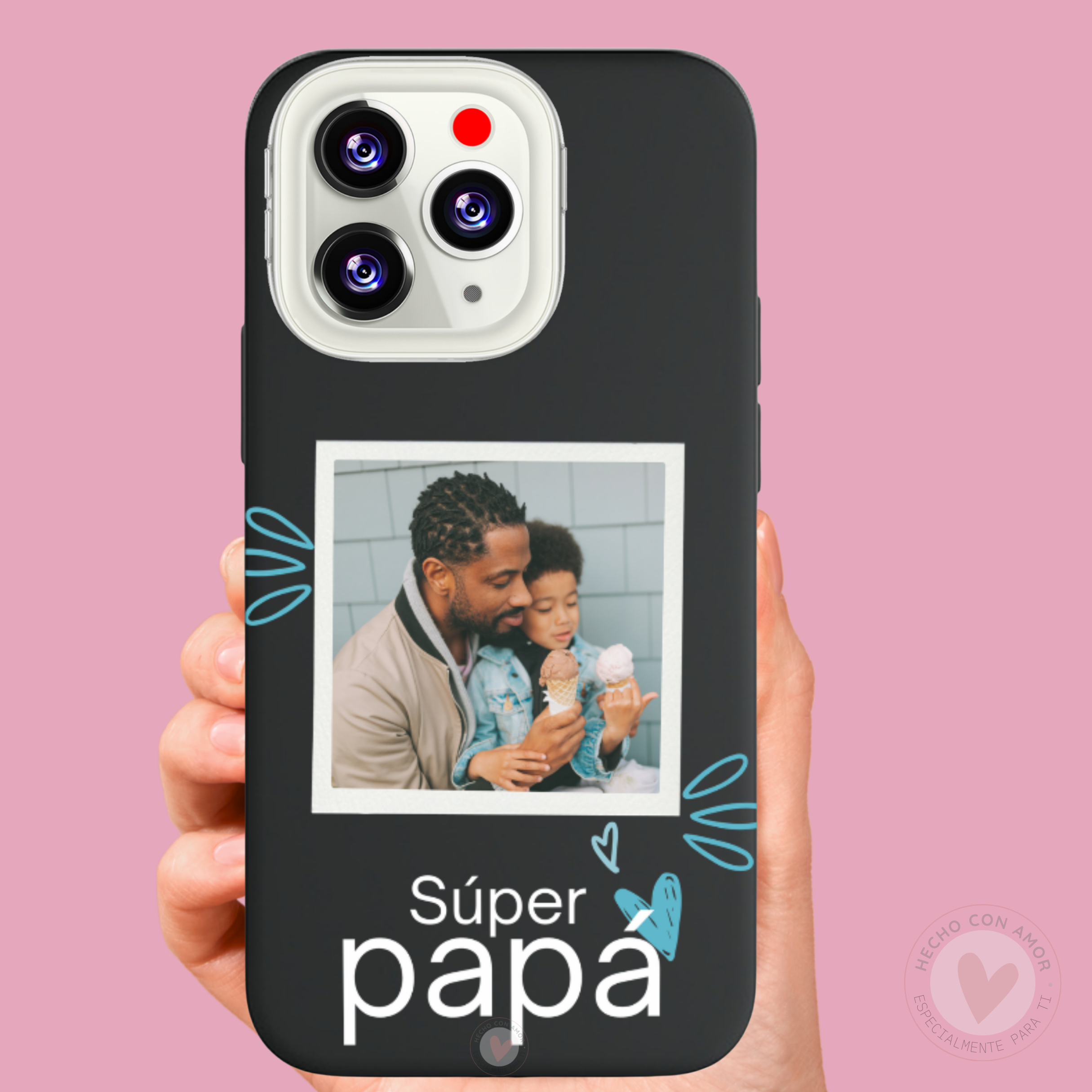 Especial Día del Padre Pack Completo Funda Personalizada Papá + Taza Personalizada Papá + Llavero - Imagen 21