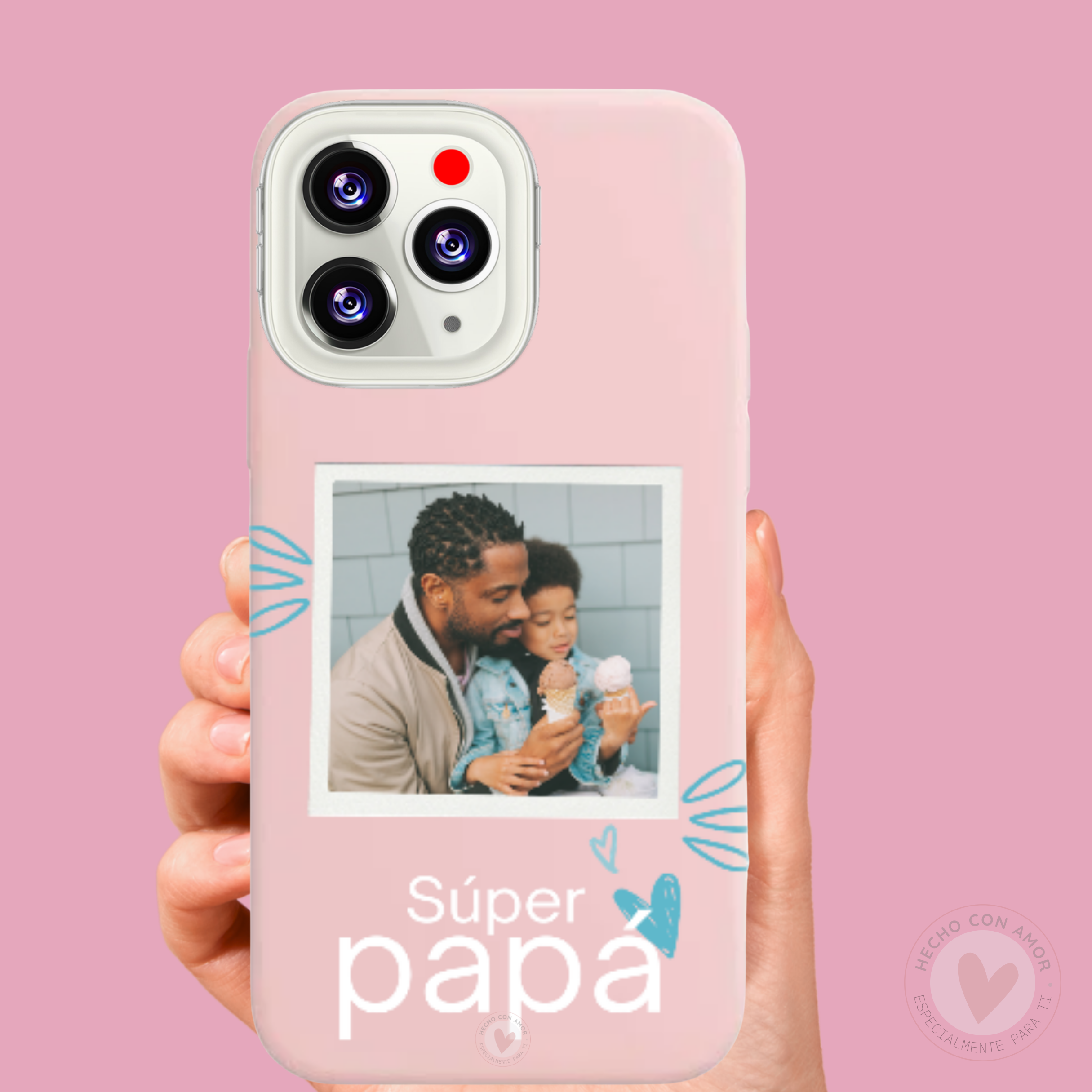 Especial Día del Padre Pack Completo Funda Personalizada Papá + Taza Personalizada Papá + Llavero - Imagen 19