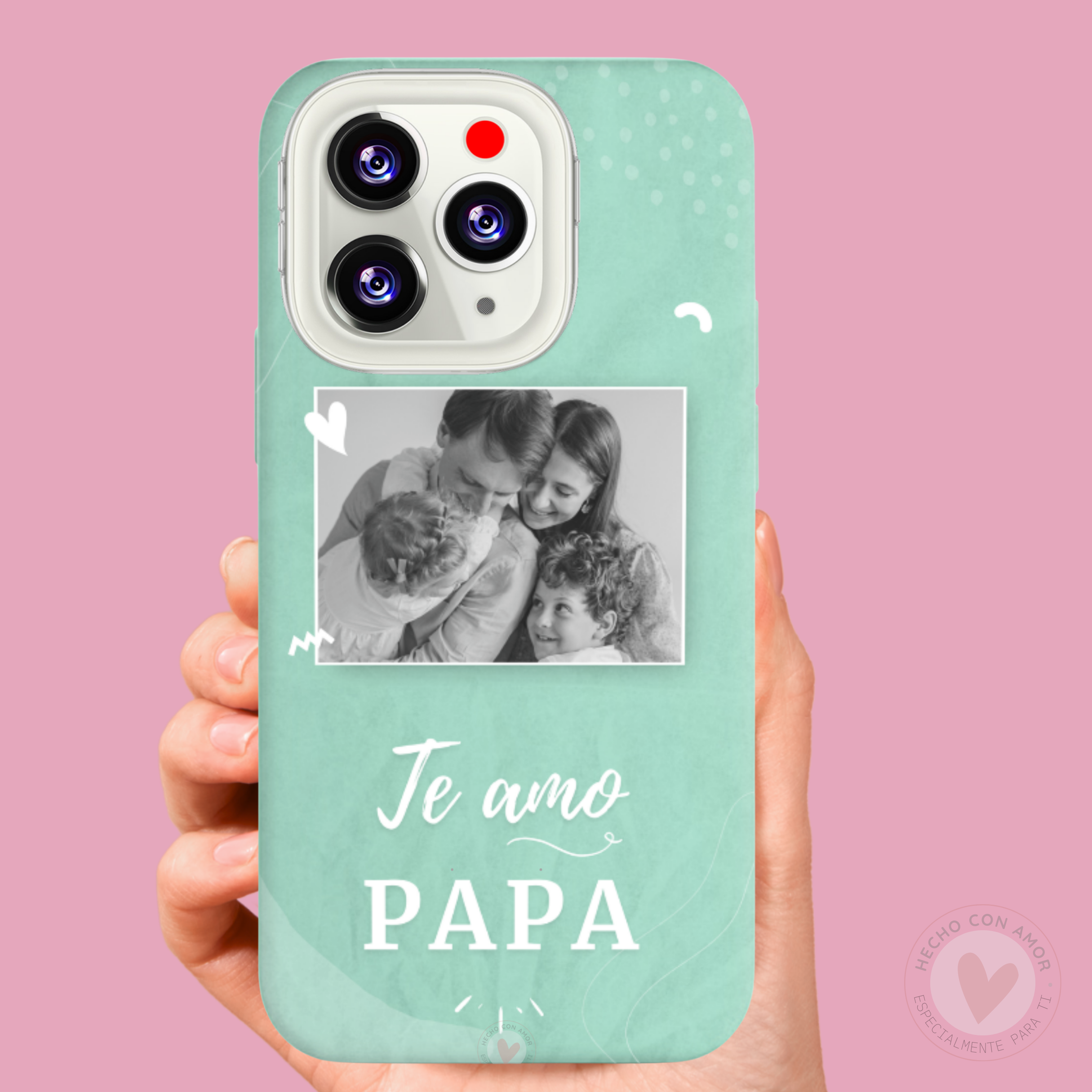 Especial Día del Padre Pack Completo Funda Personalizada Papá + Taza Personalizada Papá + Llavero - Imagen 31