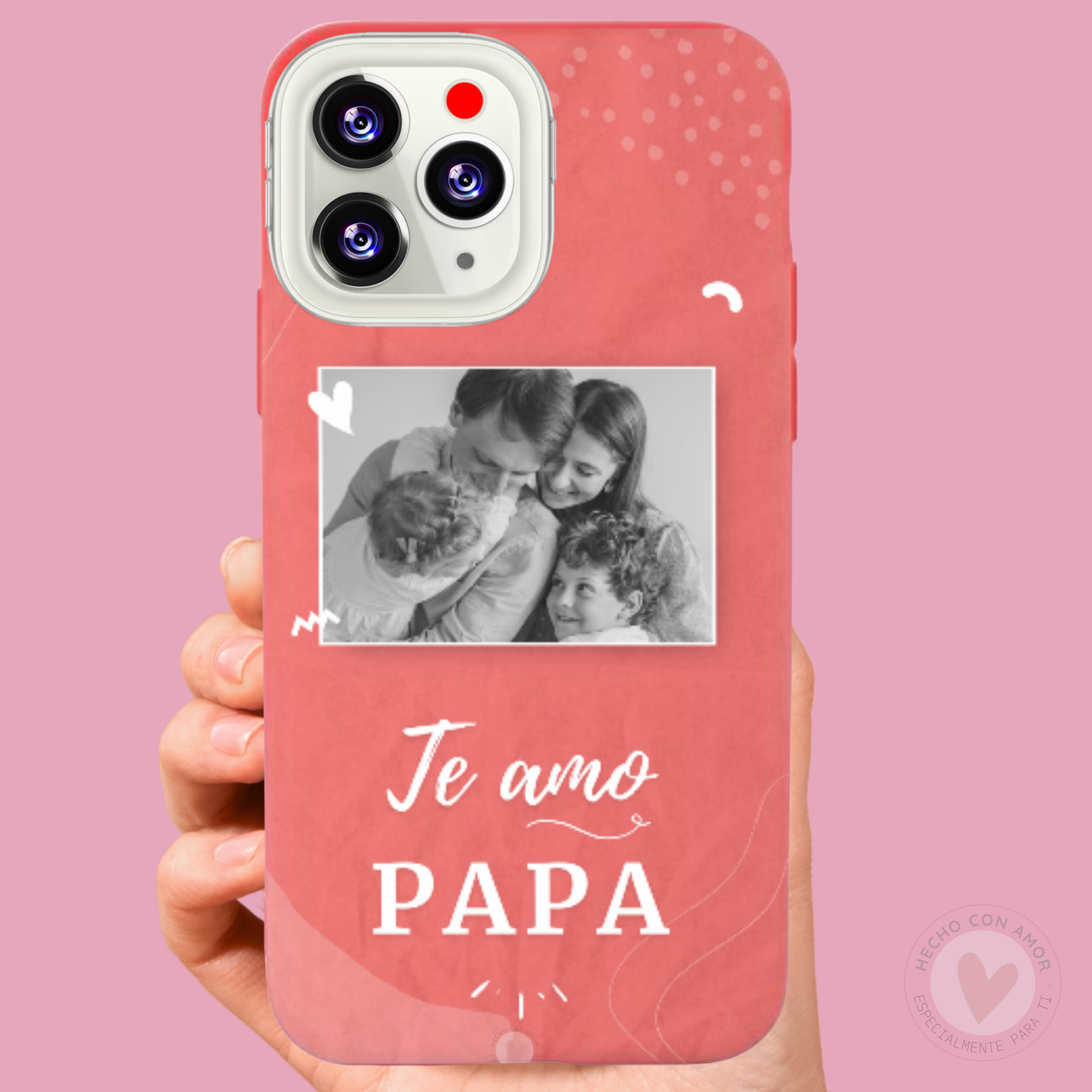 Especial Día del Padre Pack Completo Funda Personalizada Papá + Taza Personalizada Papá + Llavero - Imagen 30