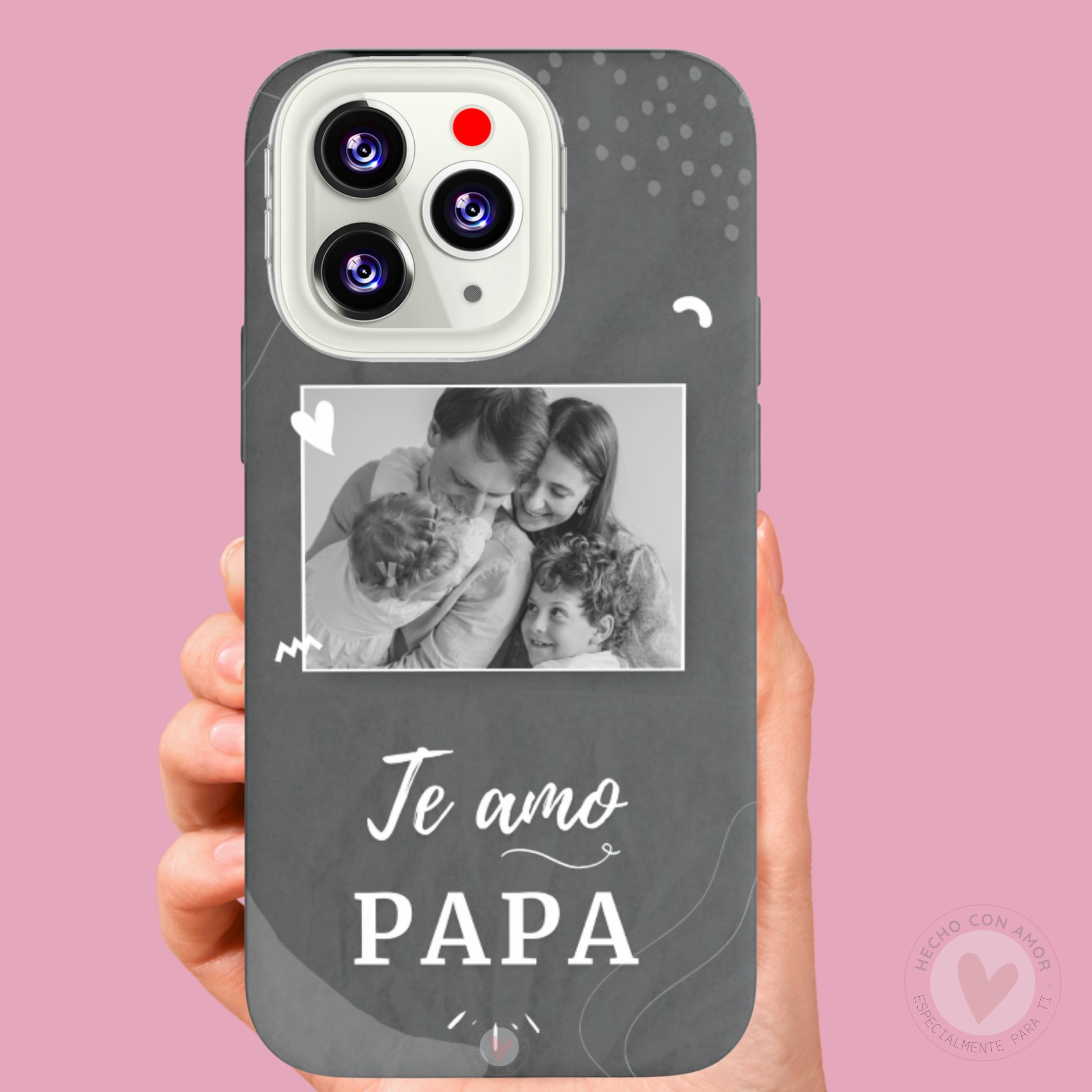 Especial Día del Padre Pack Completo Funda Personalizada Papá + Taza Personalizada Papá + Llavero - Imagen 29