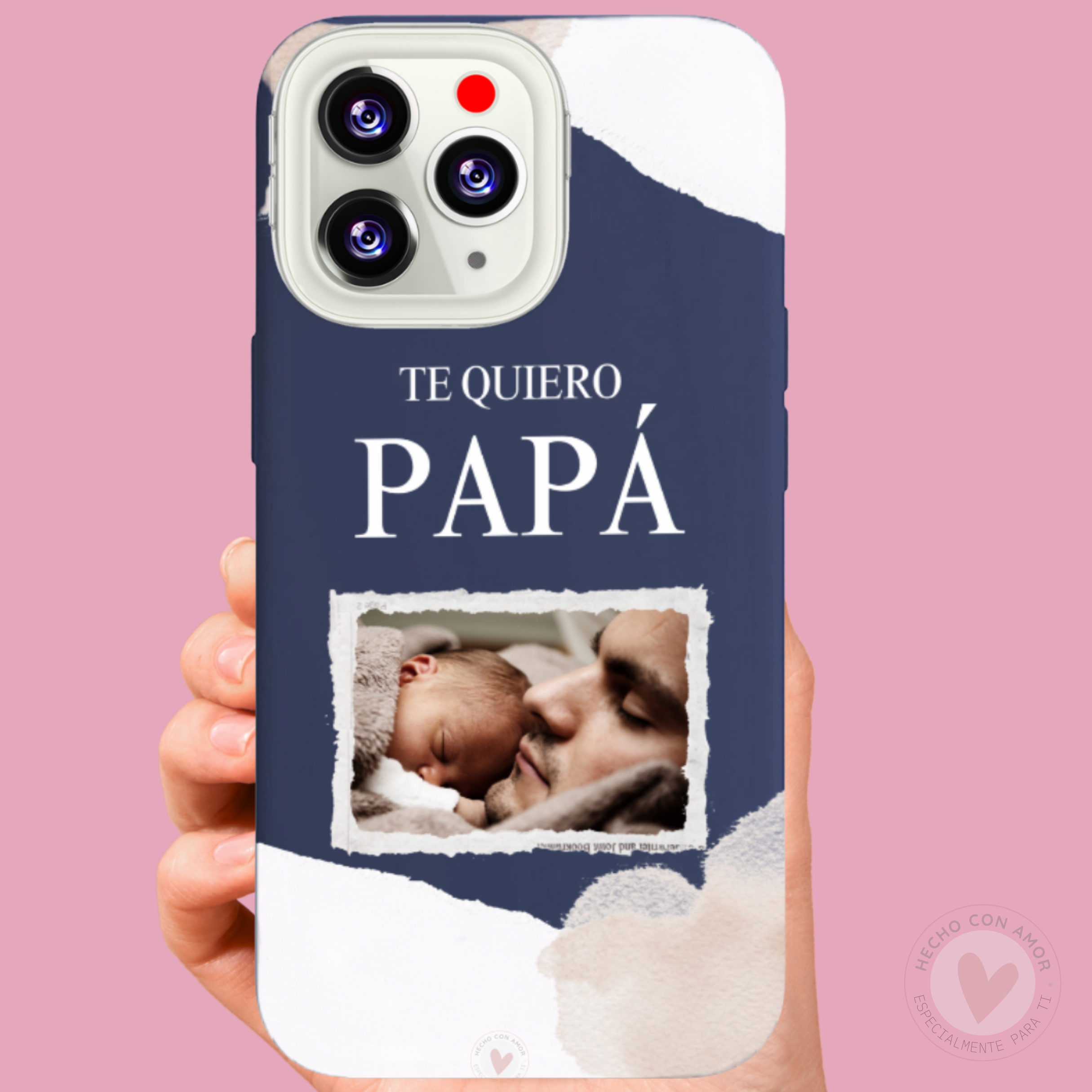 Especial Día del Padre Pack Completo Funda Personalizada Papá + Taza Personalizada Papá + Llavero - Imagen 36