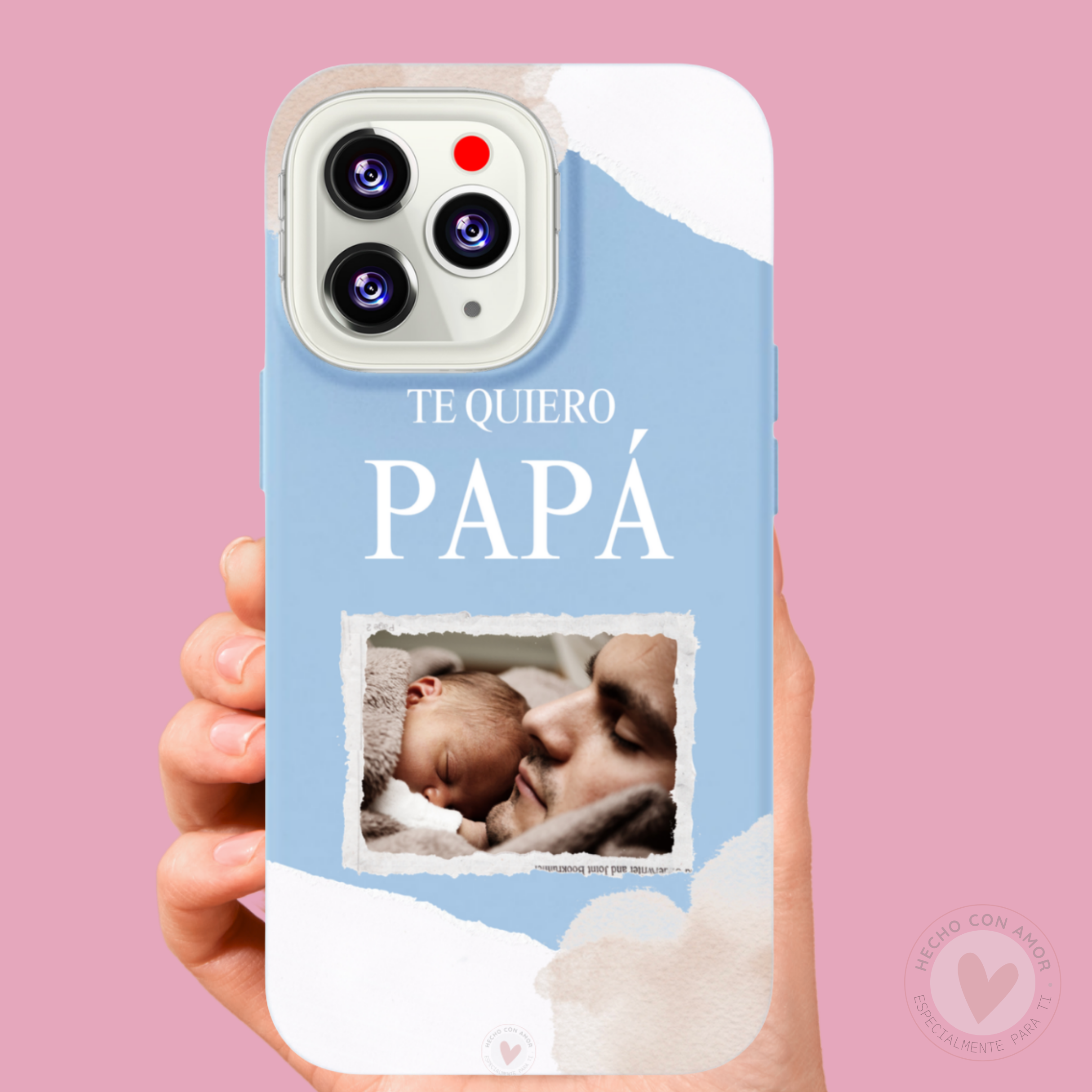 Especial Día del Padre Pack Completo Funda Personalizada Papá + Taza Personalizada Papá + Llavero - Imagen 33