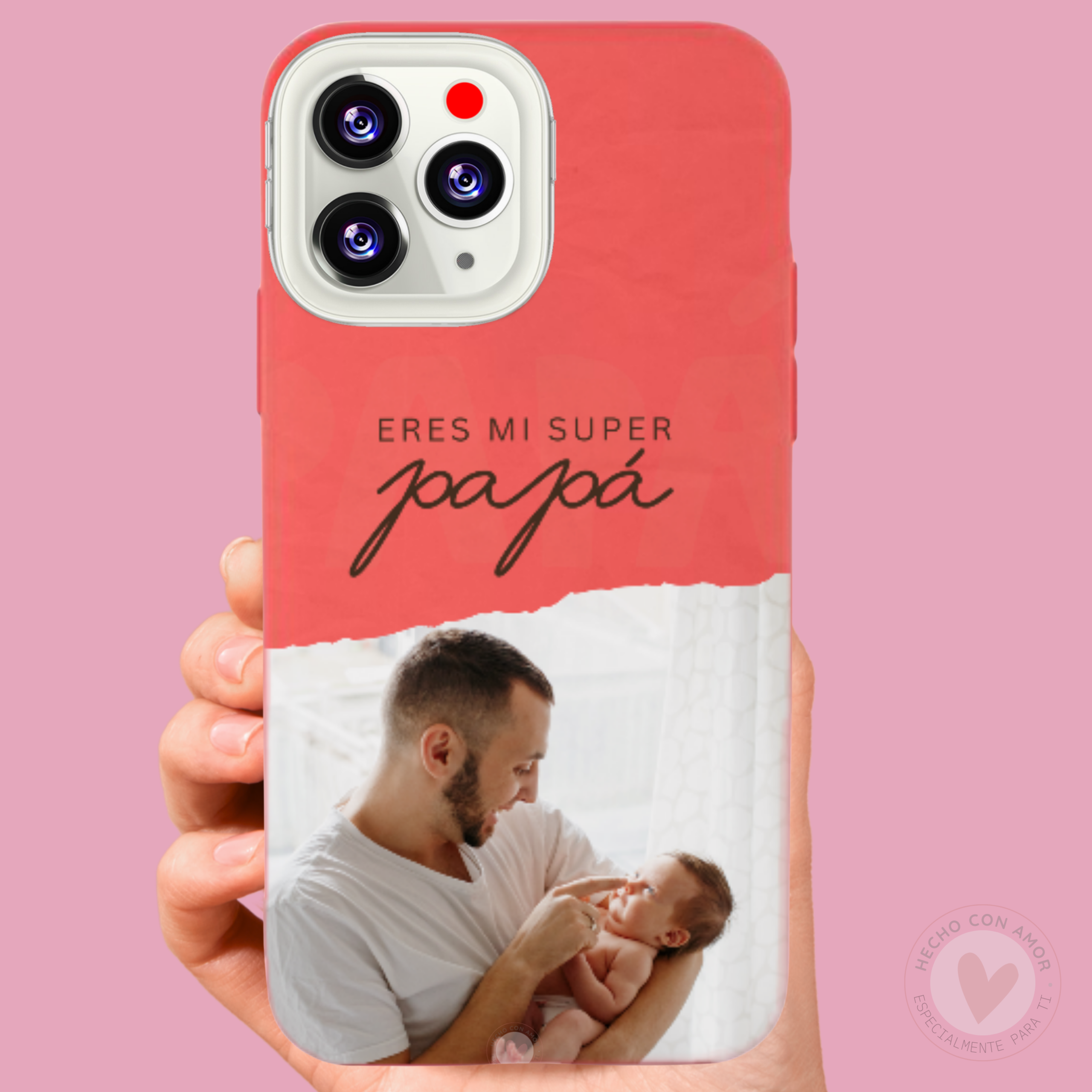 Especial Día del Padre Pack Completo Funda Personalizada Papá + Taza Personalizada Papá + Llavero - Imagen 46