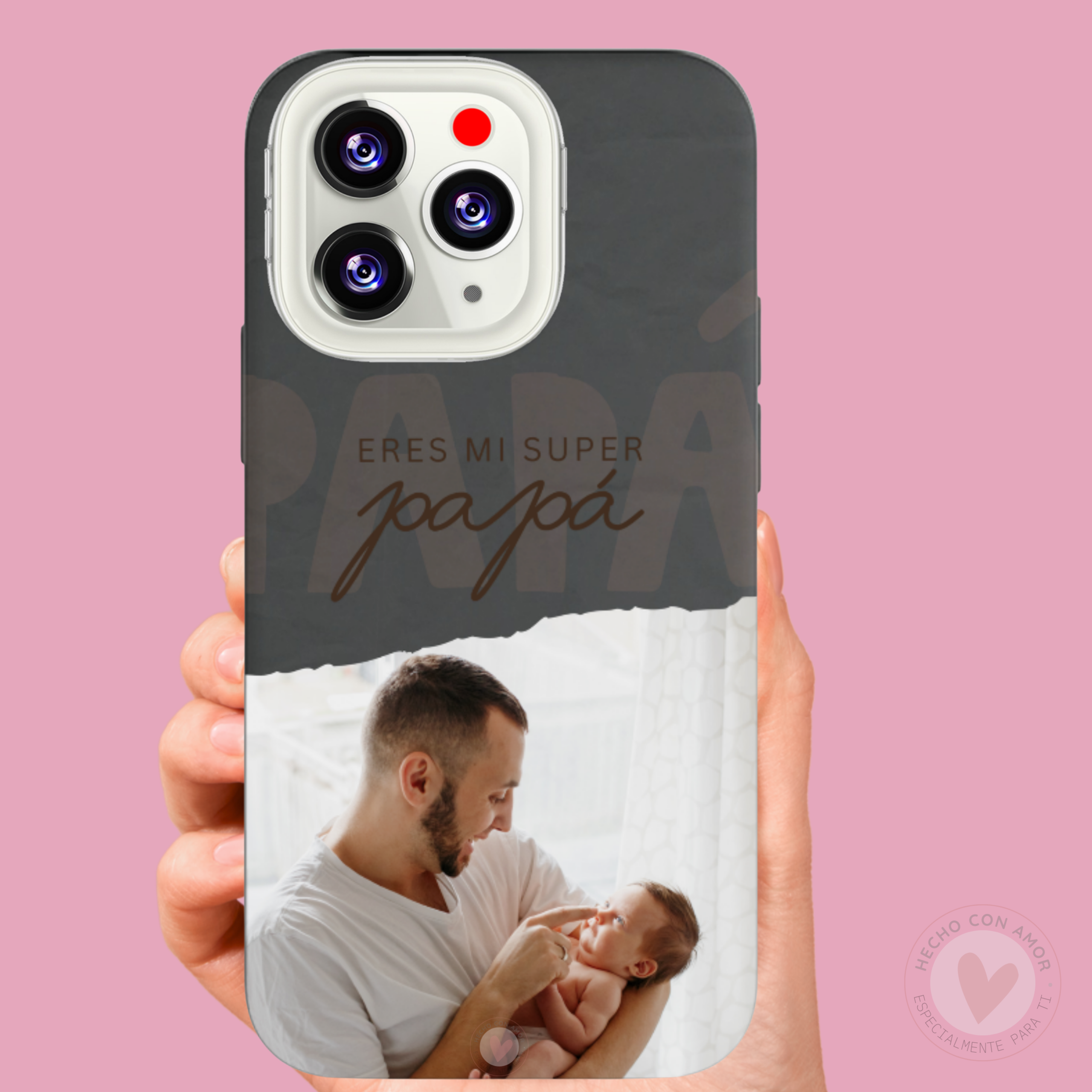 Especial Día del Padre Pack Completo Funda Personalizada Papá + Taza Personalizada Papá + Llavero - Imagen 45