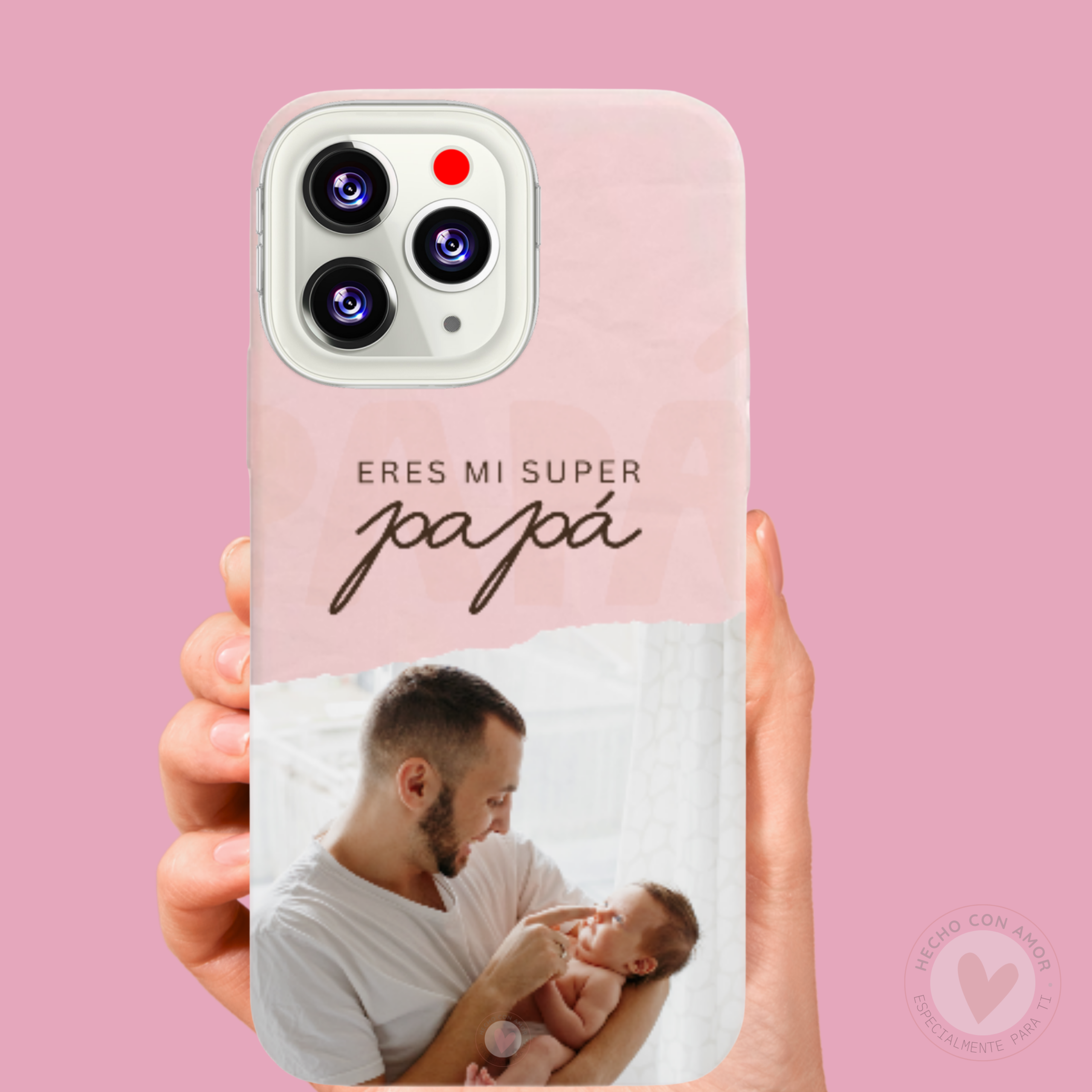 Especial Día del Padre Pack Completo Funda Personalizada Papá + Taza Personalizada Papá + Llavero - Imagen 43