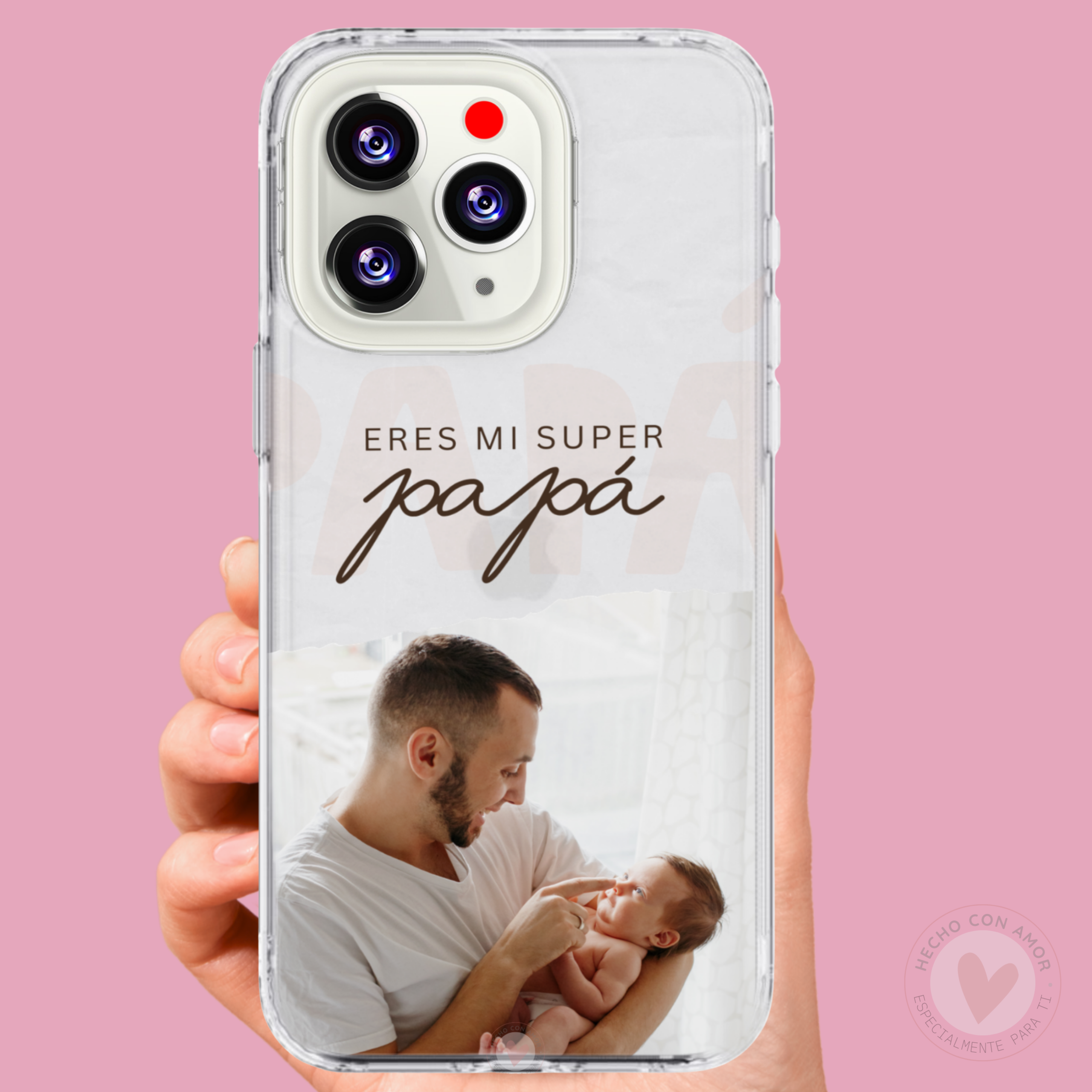 Especial Día del Padre Pack Completo Funda Personalizada Papá + Taza Personalizada Papá + Llavero - Imagen 40