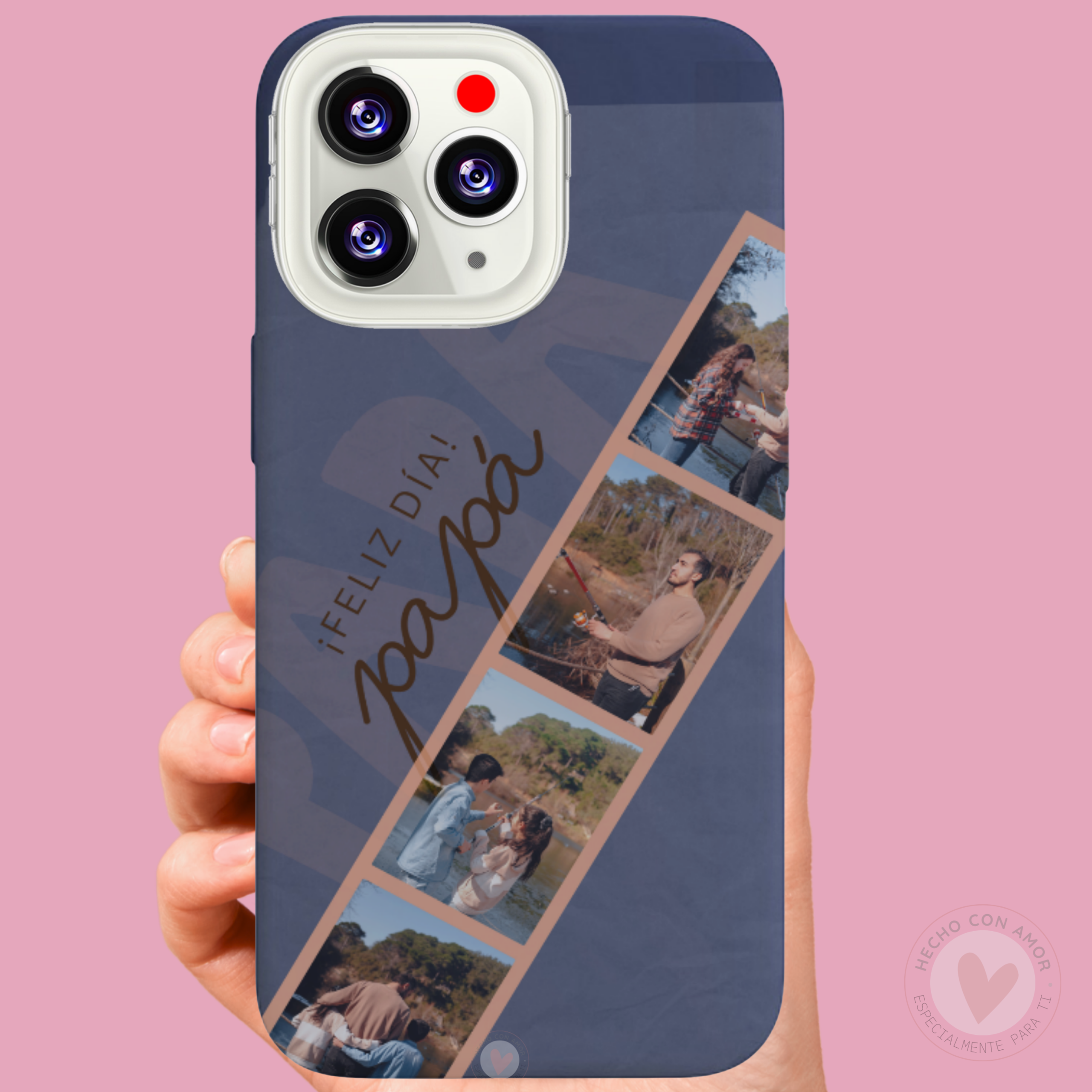 Especial Día del Padre Pack Completo Funda Personalizada Papá + Taza Personalizada Papá + Llavero - Imagen 52