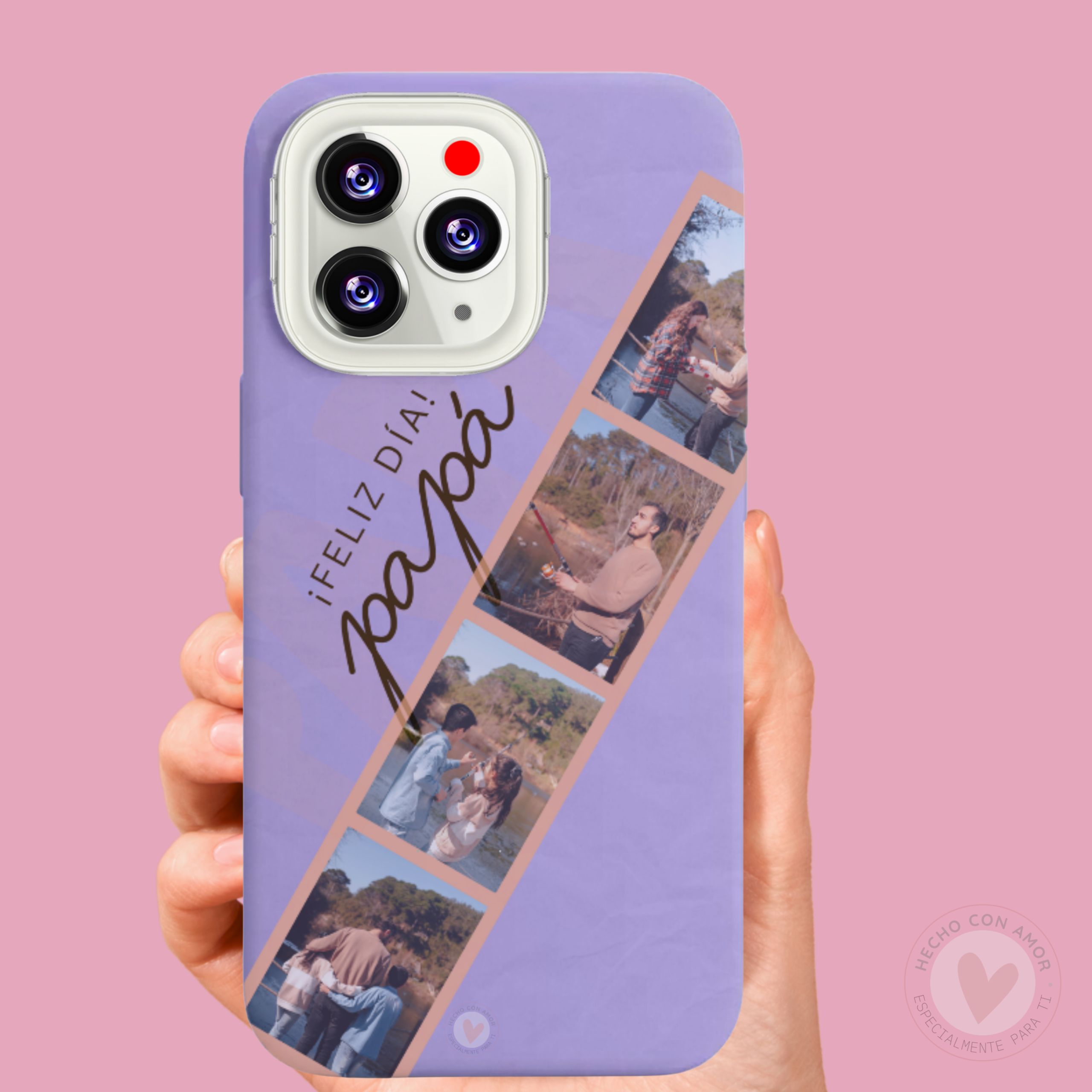 Especial Día del Padre Pack Completo Funda Personalizada Papá + Taza Personalizada Papá + Llavero - Imagen 50