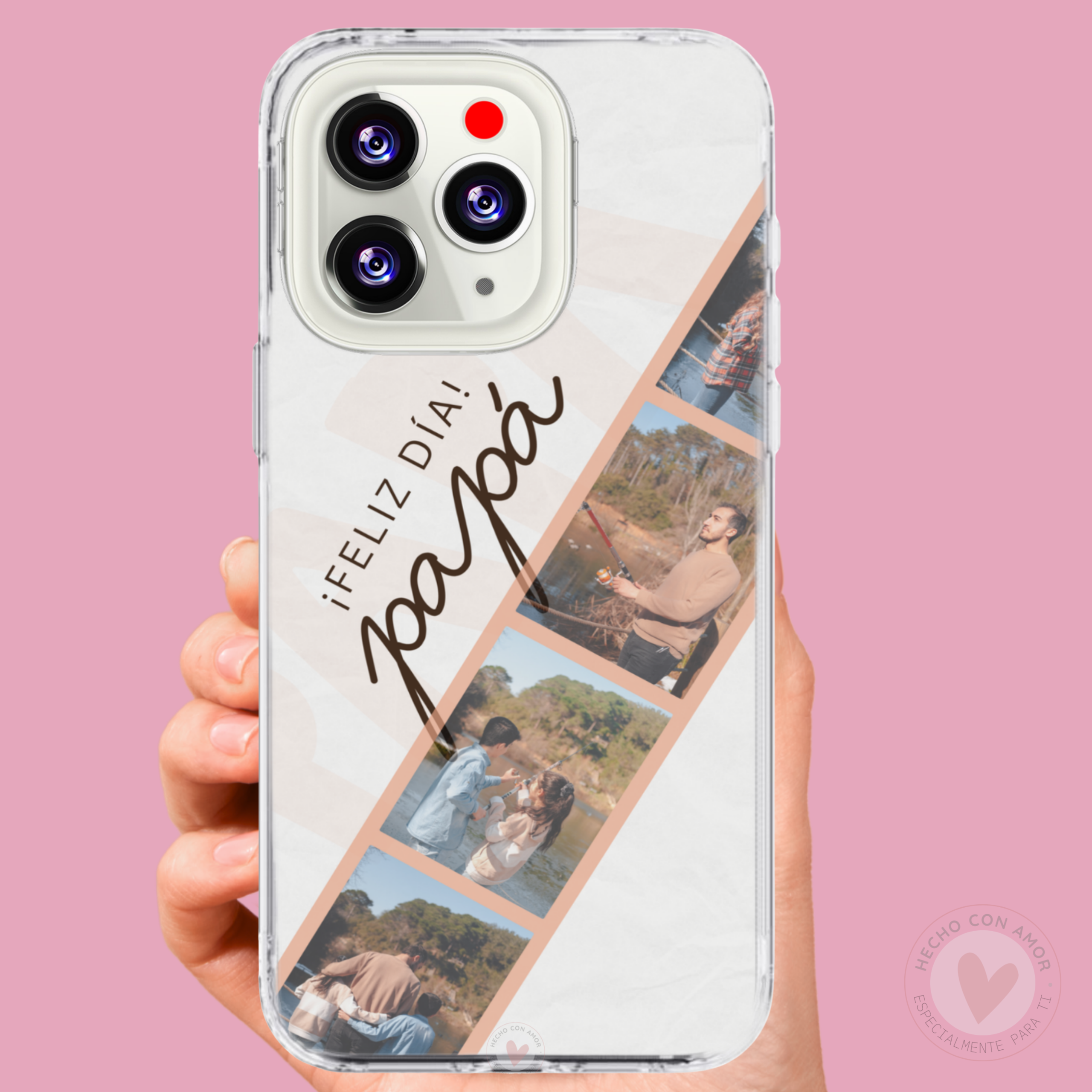 Especial Día del Padre Pack Completo Funda Personalizada Papá + Taza Personalizada Papá + Llavero - Imagen 47