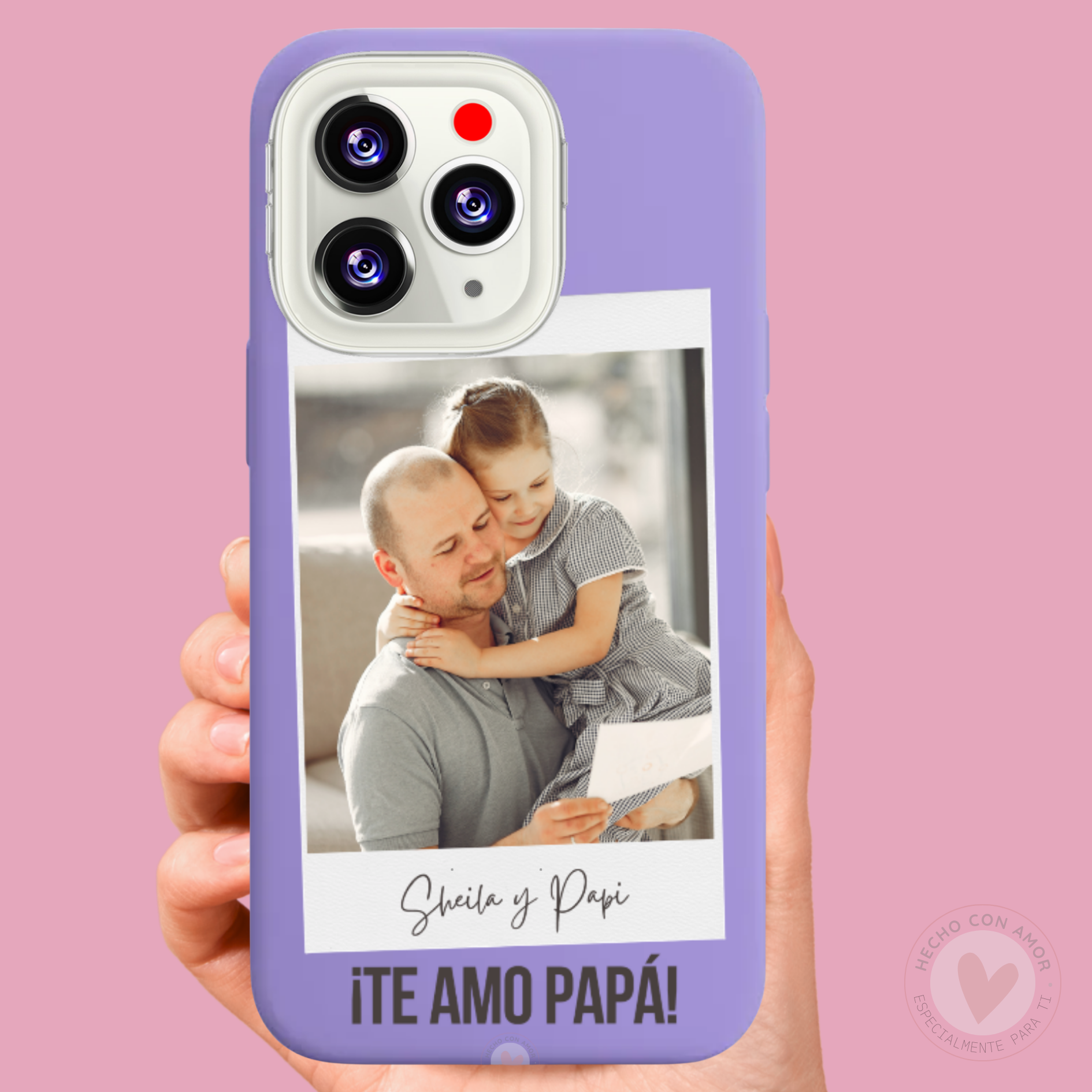 Funda Personalizada con Foto Papá Día del Padre -88 - Imagen 7
