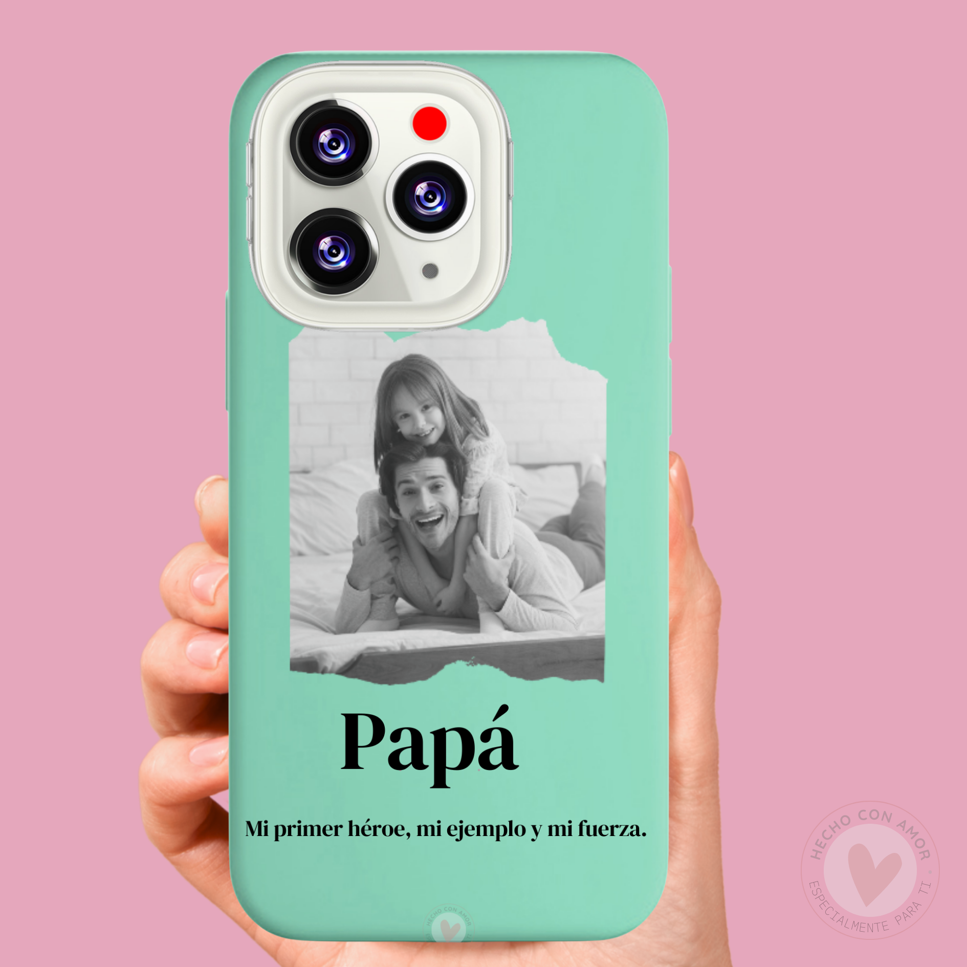 Funda Personalizada con Foto Papá Día del Padre -91 - Imagen 8