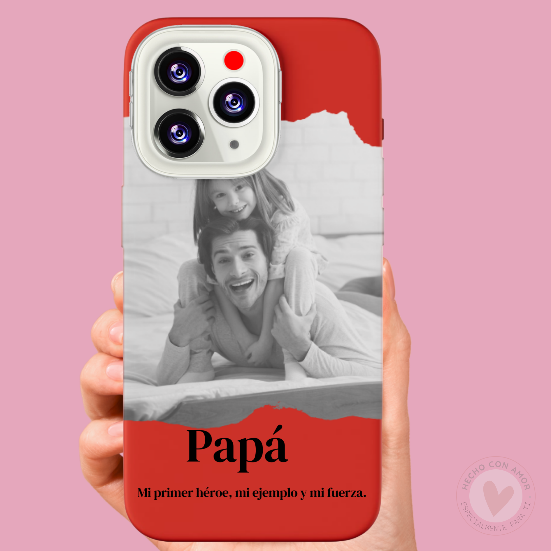 Funda Personalizada con Foto Papá Día del Padre -91 - Imagen 7