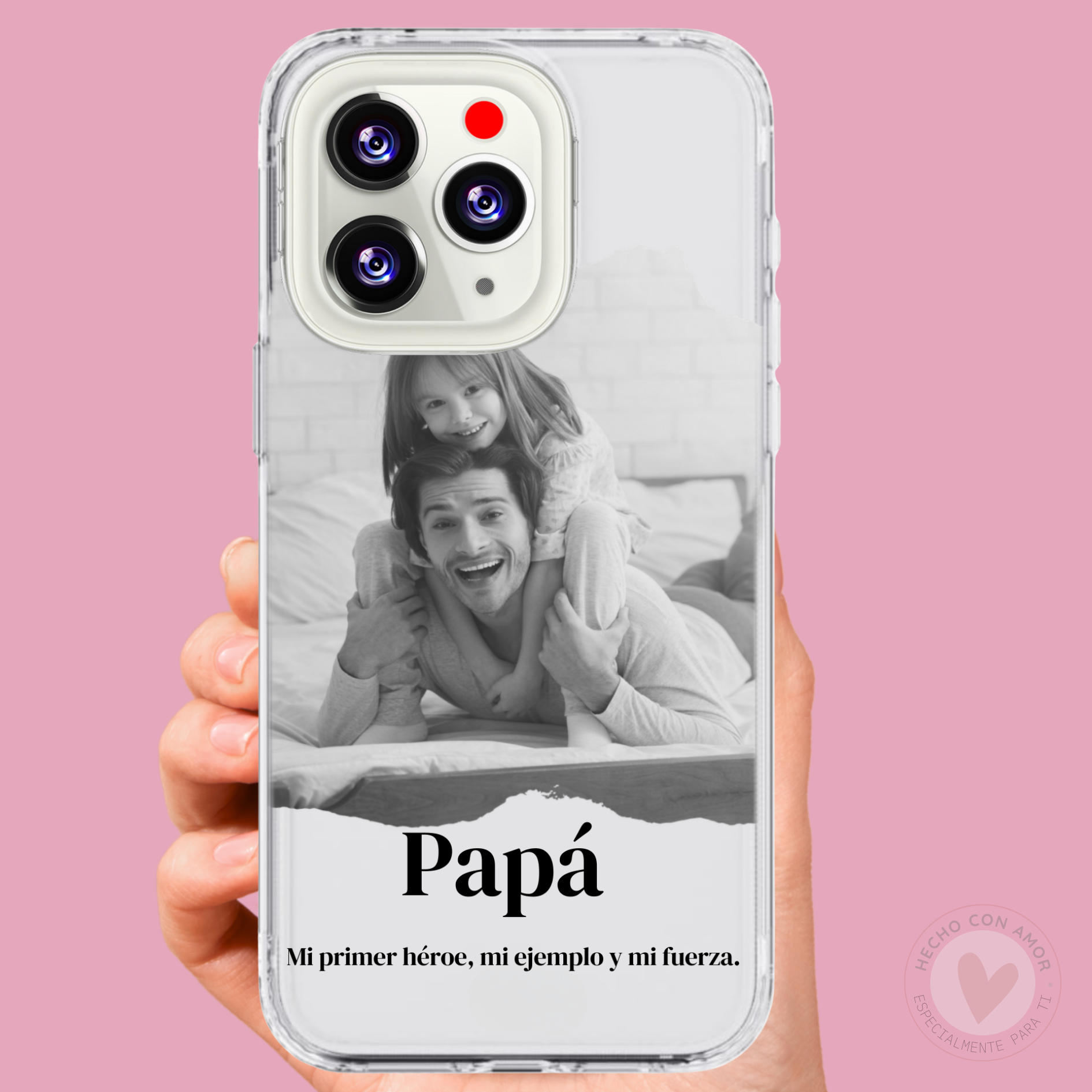 Funda Personalizada con Foto Papá Día del Padre -91 - Imagen 2