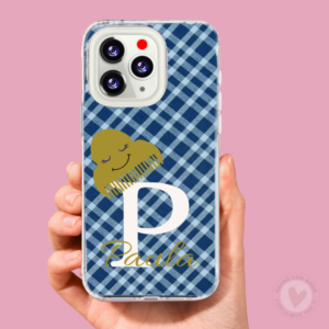 Funda de Fallera Personalizada Dibujo Fallero Peineta y Nombre Blusón 