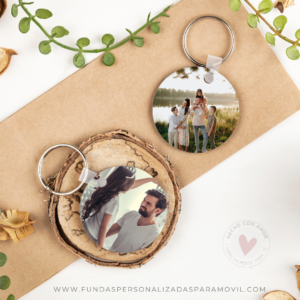 Llavero Personalizado Día del Padre  - Redondo
